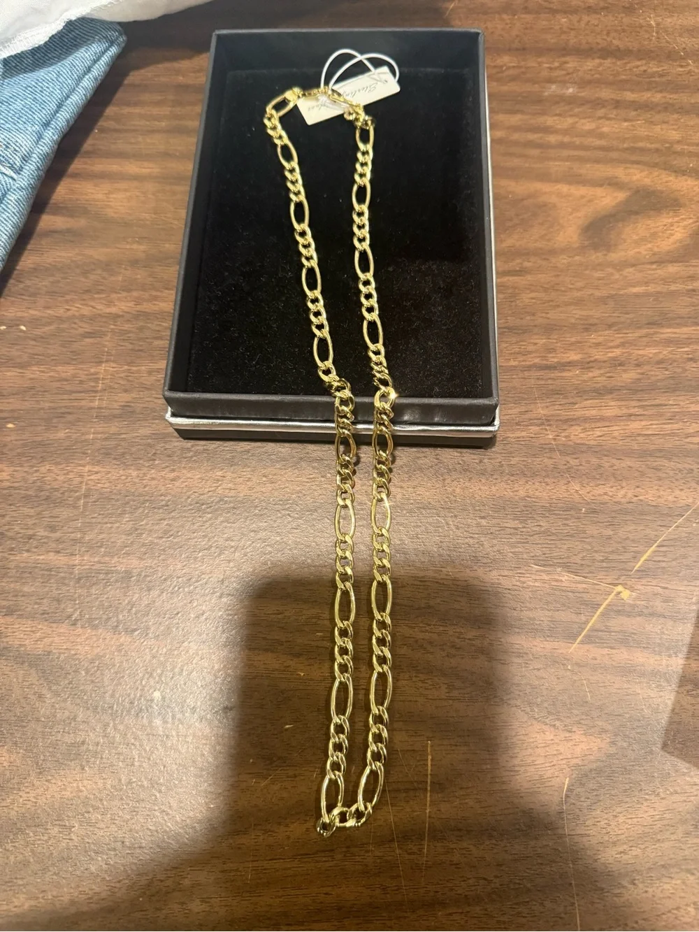 Gold Chain Link Necklace - Men Accessories Jewelry